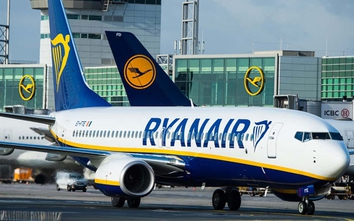 Ryanair hủy hơn 1.680 chuyến bay để tăng tỉ lệ đúng giờ