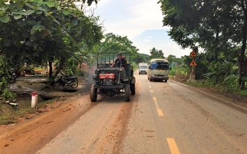 Tuyên Quang: Xe công nông tung hoành ở Hàm Yên