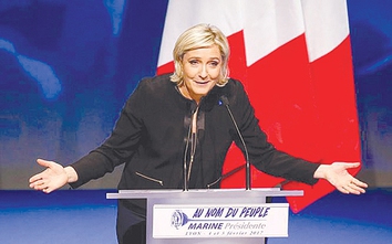 Bà Le Pen muốn đổi tên đảng cực hữu Pháp