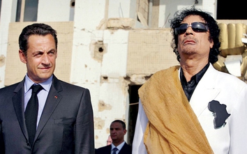 Vén màn bí mật quan hệ kim tiền Gaddafi - Sarkozy