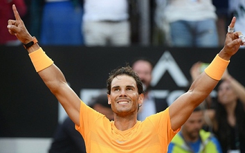 Nadal trở lại ngôi số 1 quần vợt thế giới