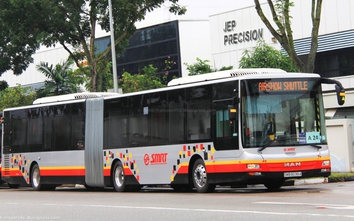 Singapore phát triển dịch vụ gọi xe buýt theo nhu cầu