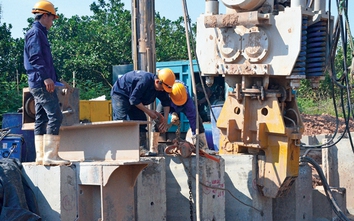 Bảo Quân thi công nước rút hoàn thành trạm bơm tiêu Yên Nghĩa