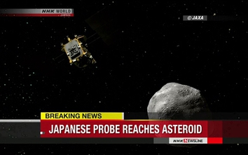 Tàu thám hiểm của Nhật đã tới tiểu hành tinh Ryugu