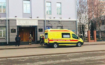 Nổ gần trụ sở Cơ quan An ninh Nga, 1 người thiệt mạng