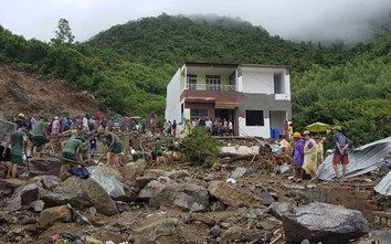 Phút vỡ hồ, lở núi kinh hoàng khiến 12 người chết ở Khánh Hòa