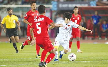 Hòa Myanmar, Việt Nam chưa có vé bán kết AFF Cup 2018