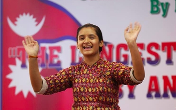 Cô gái Nepal lập kỷ lục Guinness vì khiêu vũ liên tục 126 giờ