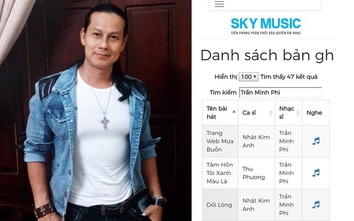 Thêm nhạc sĩ Trần Minh Phi tố bị Sky Music xâm phạm bản quyền