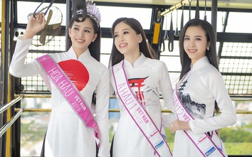 Top 3 Hoa hậu Việt Nam 2018 tỏa sáng tại lễ hội Nhật Bản