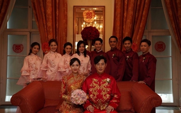 Ảnh cưới hiếm hoi trong đám cưới Đường Yên - La Tấn