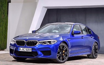 Những hình ảnh đầu tiên của BMW M5 2018