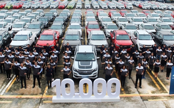 GM Việt Nam chạm mốc 10.000 xe bán ra trong năm 2017