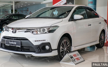 Toyota Vios 2018 chốt giá tại Malaysia, từ 435 triệu đồng