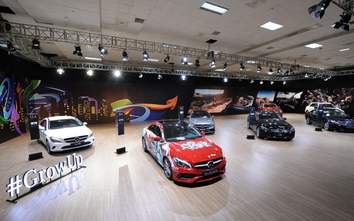 Cận cảnh loạt xe Mercedes đang trưng bày tại triển lãm Fascination 2018