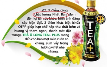 Bộ Y tế yêu cầu báo cáo vụ Trà Ô long "chất lượng Nhật"