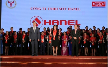 Hanel được vinh danh “Thương hiệu mạnh Việt Nam” năm thứ 3 liên tiếp
