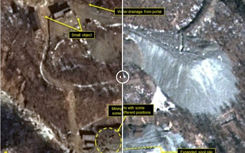 Triều Tiên tiếp tục đào hầm ở bãi thử hạt nhân Punggye-ri