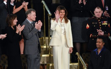 Bà Melania Trump xuất hiện sau tin đồn trục trặc hôn nhân