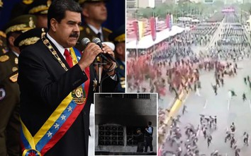Video: Tổng thống Venezuela thoát nạn trước âm mưu ám sát