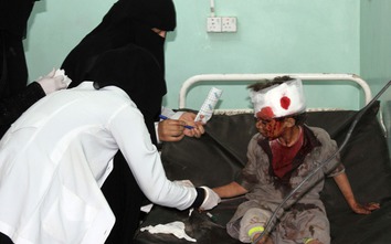 Trẻ em Yemen trở thành lá chắn sống, 127 người thương vong