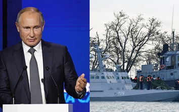 Tổng thống Putin gọi sự cố eo biển Kerch là “trò hề” của Ukraine
