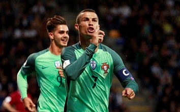 Video bàn thắng Latvia vs Bồ Đào Nha: Siêu sao rực sáng