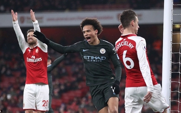 Kết quả trận Arsenal vs Man City: 18 phút kinh hoàng