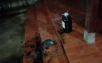 Táo tợn ném bom xăng vào nhà nguyên Bí thư Huyện ủy Hương Khê