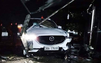 Ô tô của một Phó phòng huyện Cẩm Xuyên gây tai nạn chết người