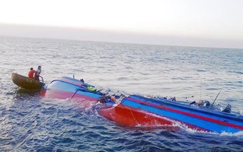 Đắm tàu ở đảo Cô Tô, 4 thuyền viên gặp nạn