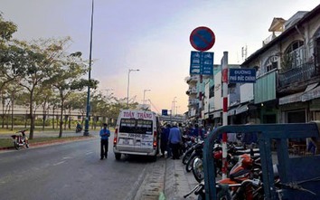 Cấm rẽ phải vào giao lộ đường Võ Văn Kiệt - Phó Đức Chính