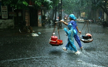 Thời tiết ngày 28/7/2018: Hà Nội mưa to, đề phòng dông lốc, gió giật