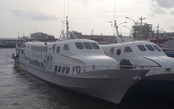“Cấm” tàu cao tốc hoạt động trên biển Kiên Giang để tránh bão