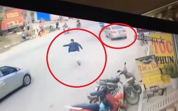 Video: Quên kéo phanh tay, tài xế suýt rước hoạ giữa Tuyên Quang