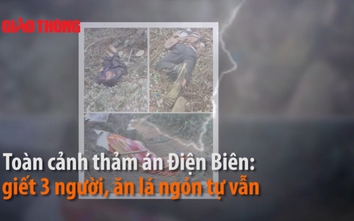 Video toàn cảnh thảm án giết 3 người ở Điện Biên