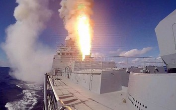 Nga mang tàu chiến, tàu ngầm bắn tên lửa Kalibr dữ dội vào IS