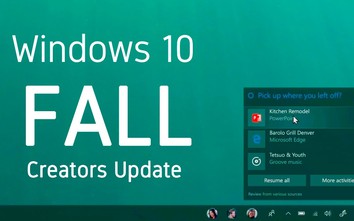 Hệ điều hành Windows 10 Fall Creators Update sắp ra mắt có gì mới?