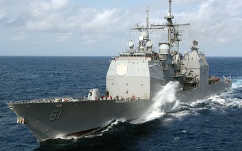 Mỹ đưa tuần dương hạm "khủng" tới Đông Bắc Á đối phó Triều Tiên