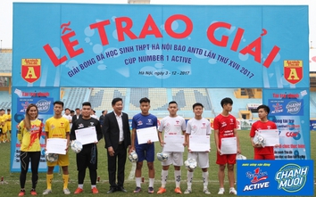 Chung kết Giải bóng đá học sinh Hà Nội tranh Cup Number 1 Active