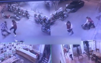 Video: Nữ nhân viên một mình đánh bại 3 tên trộm ở Hà Nội?
