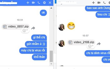 Mã độc "video lạ" lây lan chóng mặt trên Facebook Messenger ở Việt Nam