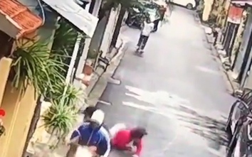 Video: Chó đang đi dạo cùng chủ bị "cẩu tặc" lao tới cướp
