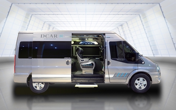 Soi nội thất limousine DCAR X phiên bản giới hạn chỉ 99 chiếc