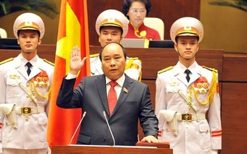 Video: Ông Nguyễn Xuân Phúc tuyên thệ nhậm chức Thủ tướng