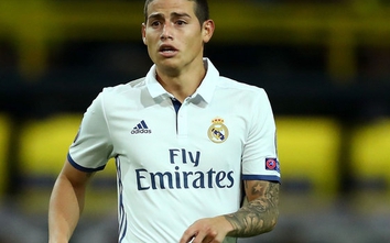 100 triệu euro vẫn chưa xứng với James Rodriguez