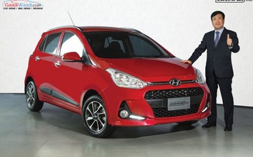 Hyundai i10 2017 ra mắt bản nâng cấp, giá cao nhất 247 triệu đồng