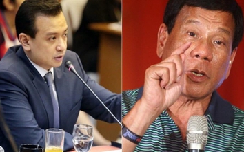 Bị tố có "quỹ đen", Tổng thống Duterte chỉ tay ăn thề