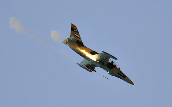 Không quân Syria xuất kích, 40 căn cứ IS tan tác