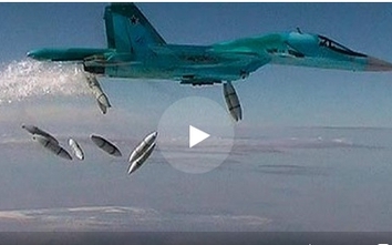 Tiết lộ cảnh Su-34 luyện thả bom trong diễn tập ở Nga